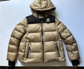 Burberry London Women's Hooded Puffer Jacket Soft Fawn Medium 8061337 NWT $1350