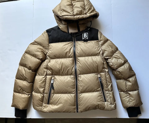 Burberry London Women's Hooded Puffer Jacket Soft Fawn Medium 8061337 NWT $1350