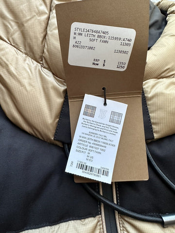 Burberry London Women's Hooded Puffer Jacket Soft Fawn Medium 8061337 NWT $1350