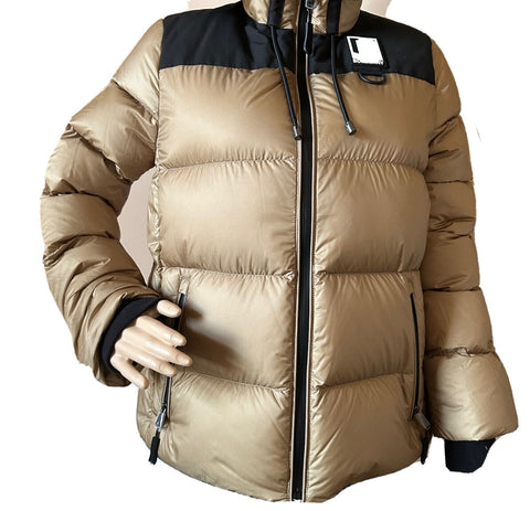 Burberry London Women's Hooded Puffer Jacket Soft Fawn Medium 8061337 NWT $1350