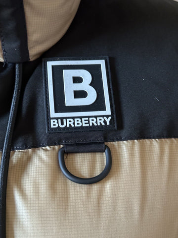 Burberry London Women's Hooded Puffer Jacket Soft Fawn Medium 8061337 NWT $1350