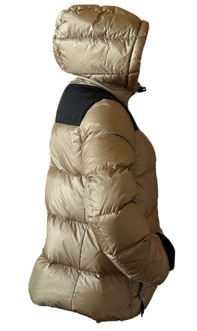 Burberry London Women's Hooded Puffer Jacket Soft Fawn Medium 8061337 NWT $1350