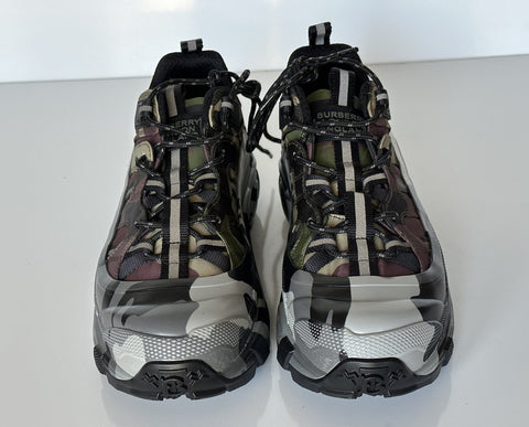 Burberry Men's Arthur Mangrove Green Sneakers 9 US (42 Euro) 8042185 IT NIB $890