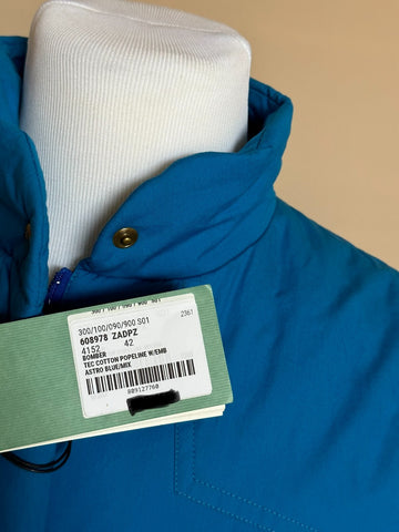 Gucci Men's Mickey Mouse Disney Blue Jacket with Hoodie Large (42 US) 608978 NWT