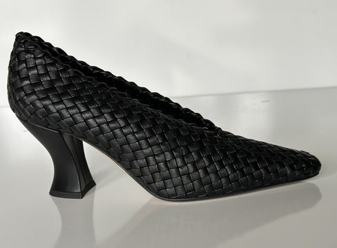 Bottega Veneta Tubular Lagoon Intrecciato Leather Black Shoes 5 608850 $1150