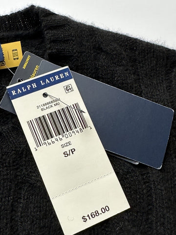 Polo Ralph Lauren Wool/Cashmere Women's Sweater Black Small NWT $168