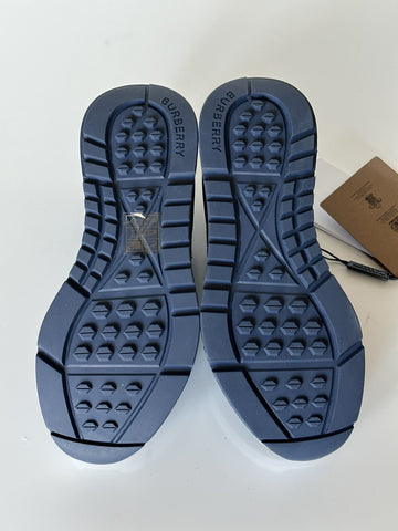 Burberry K1-Brockton Boys Sneakers Pebble Blue 33 Euro 80446281 NWT $410