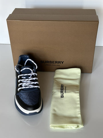 Burberry K1-Brockton Boys Sneakers Pebble Blue 33 Euro 80446281 NWT $410
