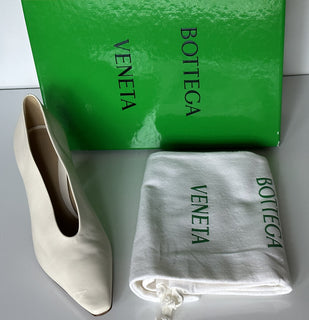 Bottega Veneta Napa Leather Sea Salt Shoes 9.5 US 608839 NIB $1110