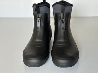 Burberry Rubber  Women's Black/Charcoal Ankle Boots 7 US (37 Euro) 8045835 NIB