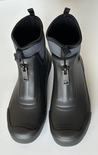 Burberry Rubber  Women's Black/Charcoal Ankle Boots 7 US (37 Euro) 8045835 NIB
