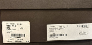 Bottega Veneta Men’s Gray Calf Leather Sneakers 8 US 565646 2015 NIB $850