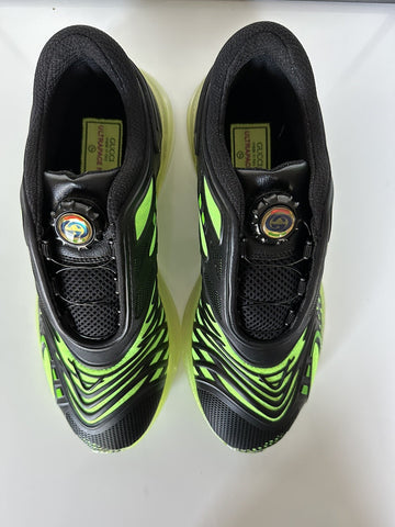Gucci Ultrapace R Sneakers In Black and Green 8.5 US (Gucci 8) 620337 IT NIB