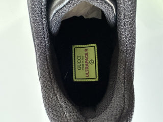 Gucci Ultrapace R Sneakers In Black and Green 8.5 US (Gucci 8) 620337 IT NIB