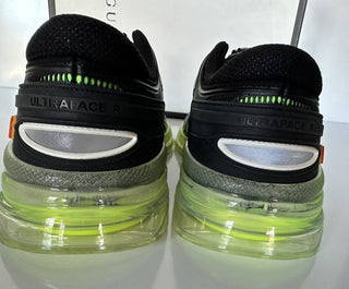 Gucci Ultrapace R Sneakers In Black and Green 8.5 US (Gucci 8) 620337 IT NIB
