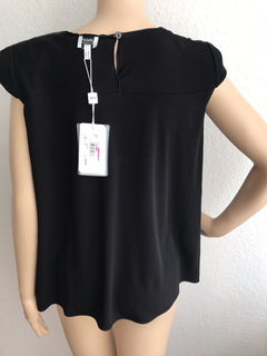Armani Collezioni Women’s Black Blouse Size 6 (42 Euro) Made In Italy New $575