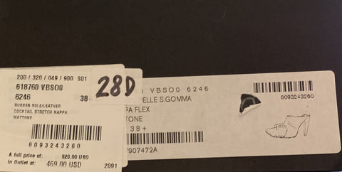 Bottega Veneta Leather Mules with High Vamp Orange Shoes 8.5 US 618760 NIB $920