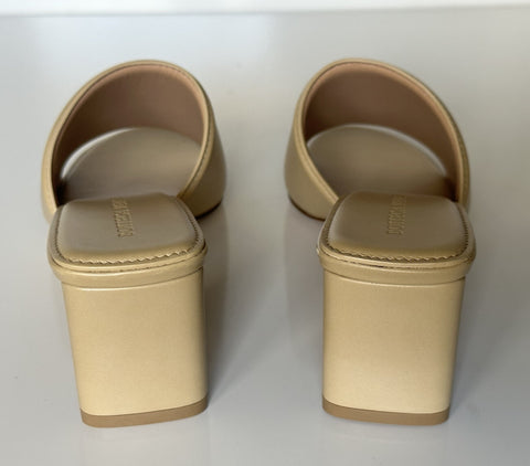Bottega Veneta Calf Leather Sandals Shoes Cane Sugar 9.5 US 651378 IT NIB $760