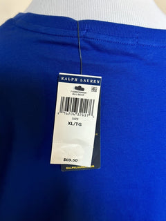 Polo Ralph Lauren Bear Short Sleeve T-Shirt Blue XL/TG NWT