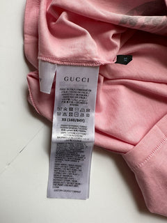 Gucci Donald Duck Jersey Pink T-Shirt XS 644674 Made in Italy NWT