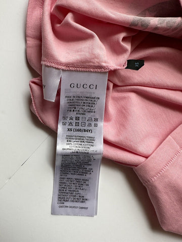 Gucci Donald Duck Jersey Pink T-Shirt XS 644674 Made in Italy NWT
