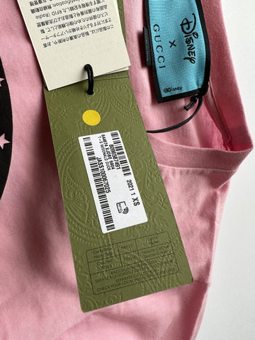 Gucci Donald Duck Jersey Pink T-Shirt XS 644674 Made in Italy NWT