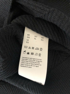 BOSS Hugo Boss Daveno Men's Crewneck Blue Sweater XL Cotton/Cashmere NWT $315