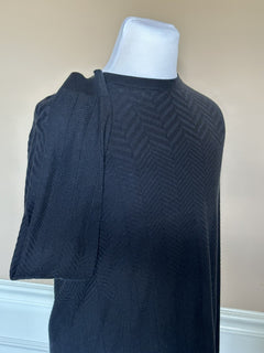 BOSS Hugo Boss Daveno Men's Crewneck Blue Sweater XL Cotton/Cashmere NWT $315