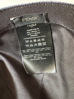 Fendi Baseball Cap Dark Blue Hat Made in Italy FXQ768 NWT $550