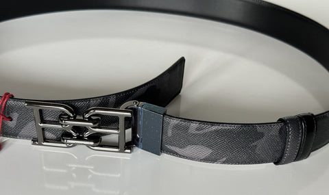 Bally Men's Double Sided B Chain Camouflage Belt 44/110 Italy 6301765 NWT $515