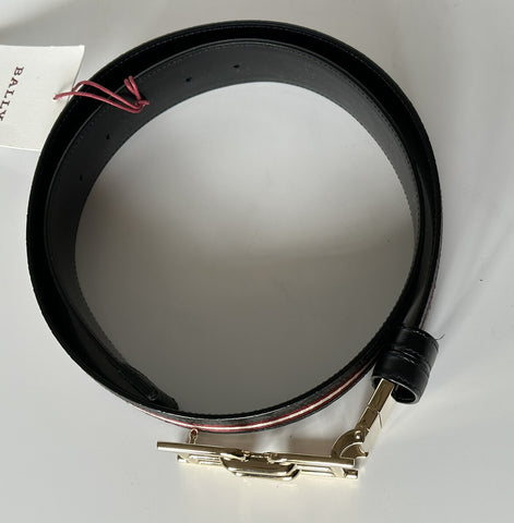 Bally Men's Double Sided B Chain Black Belt 42/105 Italy 630001 NWT $325