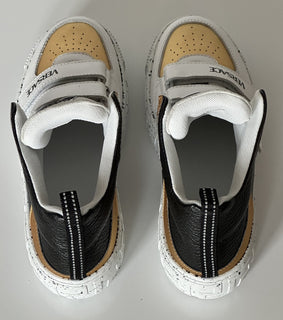 Versace La Greca Boys High Top Sneakers 34 Euro (9.7" Length) Italy NWT $575