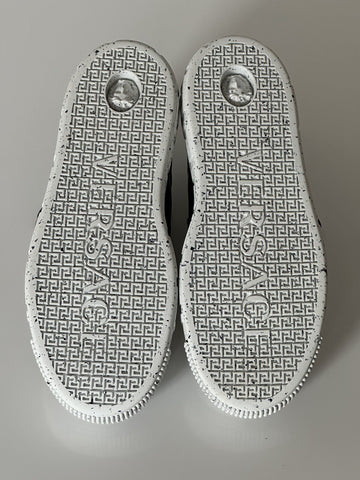 Versace La Greca Boys High Top Sneakers 34 Euro (9.7" Length) Italy NWT $575