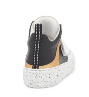 Versace La Greca Boys High Top Sneakers 34 Euro (9.7" Length) Italy NWT $575