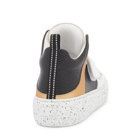 Versace La Greca Boys High Top Sneakers 34 Euro (9.7" Length) Italy NWT $575