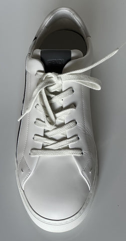 Fendi O’lock Leather White Sneakers 12 US (45 Euro) 7E1562 Italy NIB $795