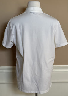 Versace Medusa White Piquet Cotton White Polo Shirt 4XL 1008492 NWT $575