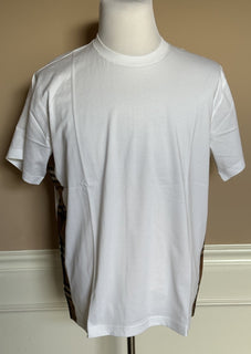 Burberry Caris Check White T-shirt S (Oversized) 8092575 NWT $480