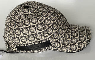 Salvatore Ferragamo Baseball Cap Beige Hat One Size Made in Italy 0725861 NWOT
