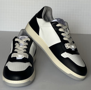 Versace Medusa Men’s Black/White Leather Sneakers 13 US (46) 1013377 IT NIB