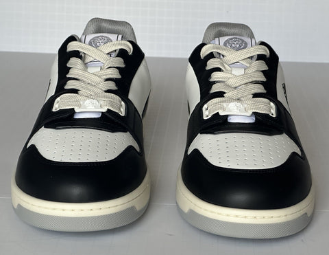 Versace Medusa Men’s Black/White Leather Sneakers 7 US (40 Euro) 1013377 IT NIB