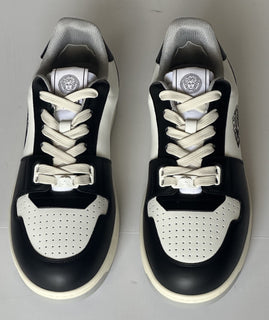 Versace Medusa Men’s Black/White Leather Sneakers 7 US (40 Euro) 1013377 IT NIB