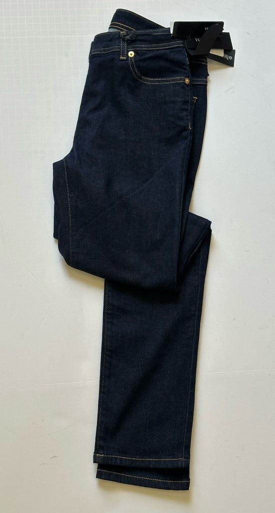 Versace Womens Denim Blue Jeans Size 27 US A89556S NWT $650