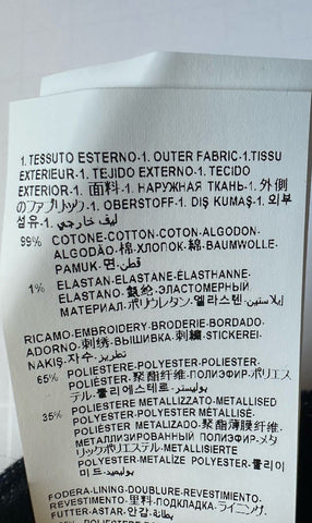 Versace Womens Denim Blue Jeans Size 28 US A89556S NWT $650