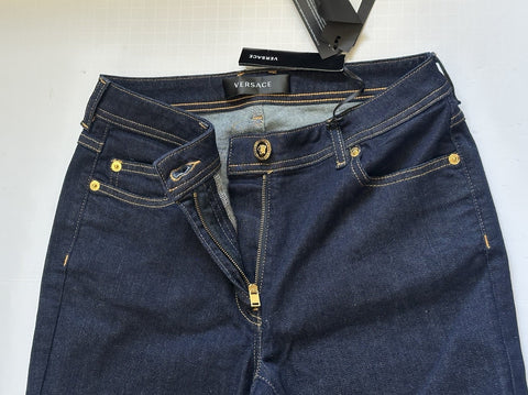 Versace Womens Denim Blue Jeans Size 28 US A89556S NWT $650