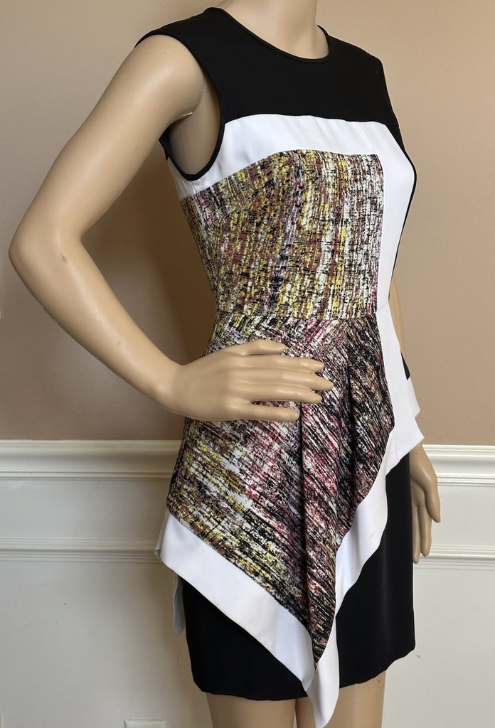 BCBG MAXAZRIA Alessandra Women's Multicolor Abstract Mini Dress Size 0 NWT $338