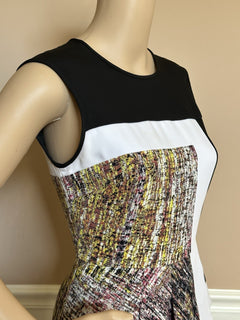 BCBG MAXAZRIA Alessandra Women's Multicolor Abstract Mini Dress Size 0 NWT $338