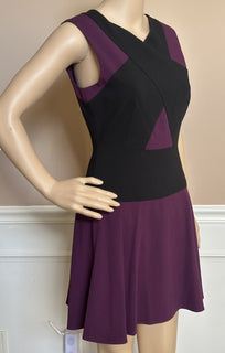 BCBG MAXAZRIA Aloissa Women's Dark Pink Mini Sleeveless Dress Size 4 NWT $248