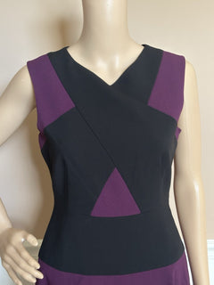 BCBG MAXAZRIA Aloissa Women's Dark Pink Mini Sleeveless Dress Size 4 NWT $248