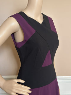 BCBG MAXAZRIA Aloissa Women's Dark Pink Mini Sleeveless Dress Size 4 NWT $248